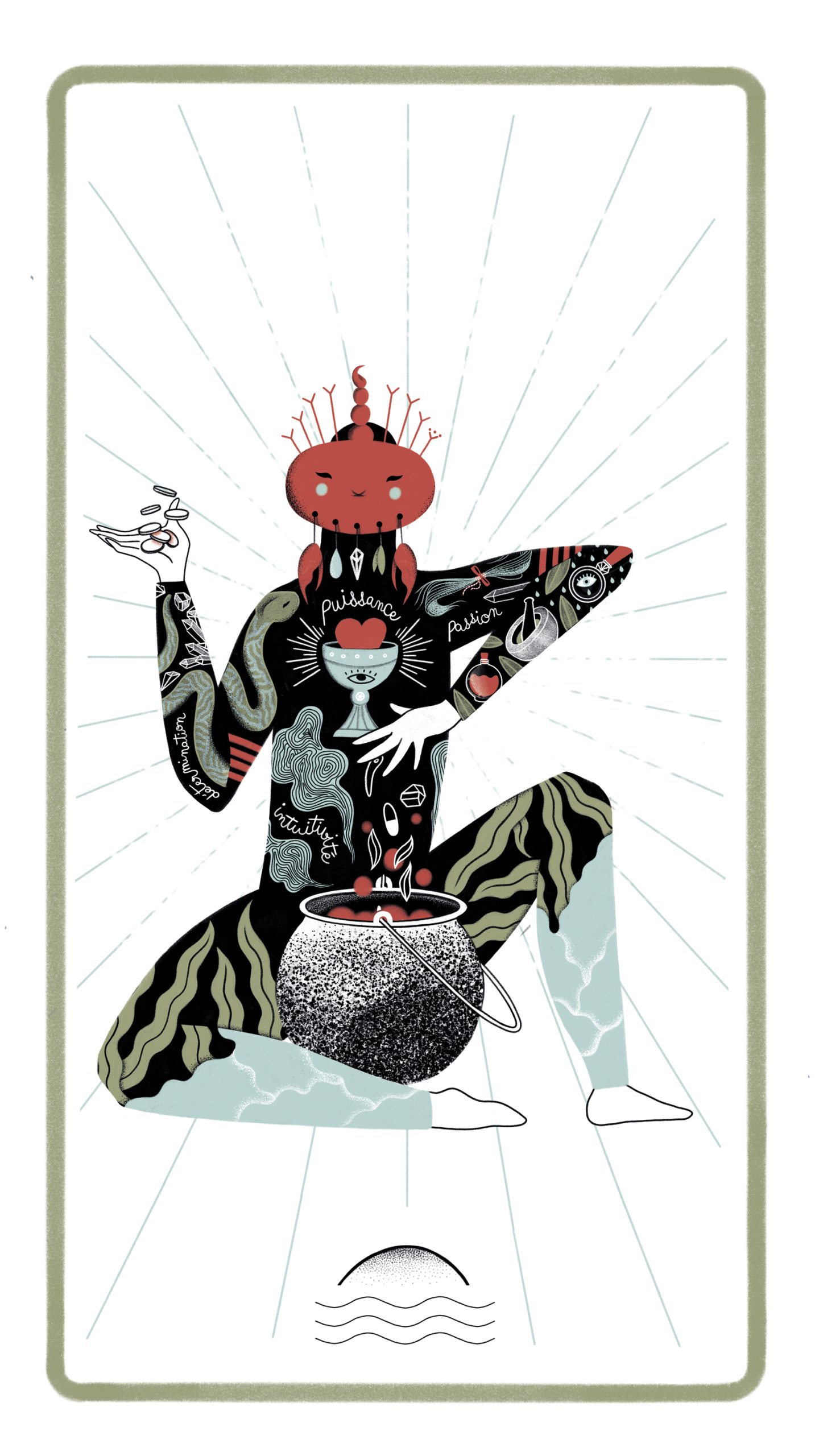 cebienfait_illustratrice-astrologie-Lille_lafilledumagicien_theme-astral_carte_scorpion